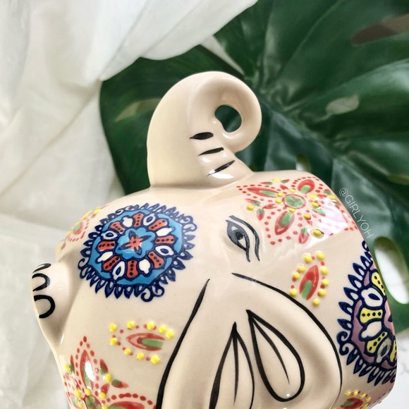 Elephant Trunk Mandala Cup Mug 16 oz - Picture 4 of 4